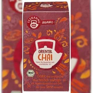 Teekanne Oriental Chai Teebeutel 20 x 1,8 g