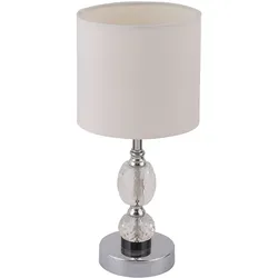 Globo Tischleuchte BRONN Stoff 47 cm