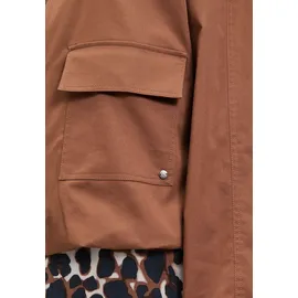 Betty & Co Casual-Jacke mit Taschen in Classic Nougat | 42