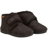 En Fant Slippers Wool Hook and Loop Braun 24