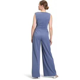 Vera Mont Damen Jumpsuit mit weitem Bein 44, Tansanit Blue - 44