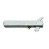 MS Beschläge Wechselgarniturstift Vierkantstift 8mm Ausstellhaken Silber