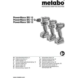 Metabo PowerMaxx BS 12 Q 601037500
