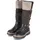 Rieker 93092 Damen Schwarz/Nougat/Wood 40