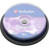 Verbatim DVD+R 4.7GB 16x 10er Spindel