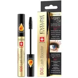 Eveline Cosmetics SOS Lash Booster 5-in-1 Wimpernserum mit Arganöl | Wimpernwachstumsaktivator & Nährende Basis | Volumen, Verlängerung, Stärkung | Parfümfrei, Kontaktlinsenfreundlich, 10ml