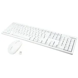 Logilink Funk Tastatur DE Set weiß (ID0104W)