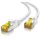 Primewire Ultra Slim Patchkabel Cat 7, LAN Ethernet Gigabit Kabel, 10000 Mbit U/FTP PIMF Schirmung, Netzwerkkabel - 20m