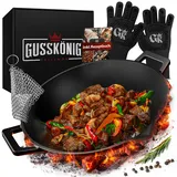 gusskönig Gusseisen-Wok 35 cm