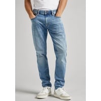 Pepe Jeans Tapered-fit-Jeans »TAPERED JEANS" Gr. 34, Länge 34, Light used mn5) , 76471002-34 Länge 34