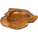 Riess-Ambiente Schale NATURE ROOT - 40cm natur Teakholz Wurzelholz Massivholz