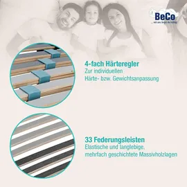 Beco Royal Duo NV 28 Leisten nicht verstellbar 100 x 200 cm