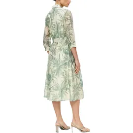 s.Oliver Kleid Midikleid Weiß L