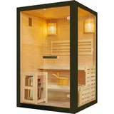 SANOTECHNIK Sauna PANORAMA Black