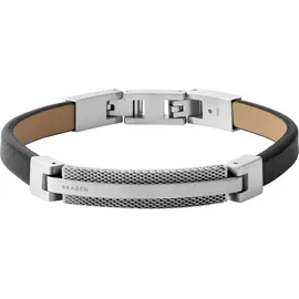 Skagen Torben Armband schwarz/silber SKJM0208040 Größe Herren