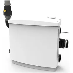Jung Pumpen Hebefix Pro Kompakte Hebeanlage für fäkalienfreies aggressives Abwasser 220W, 7m Förderhöhe JP50050