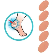 SIDAS Foot Protector Fersenschutz-Pflaster 5 Stück hautfarben