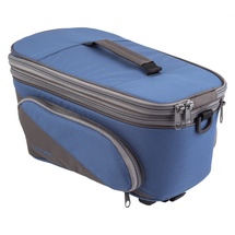 Racktime Talis Plus 2.0 Gepäckträgertaschen, Blau/Grau, One Size