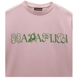 Napapijri Acadia Kurzarm-t-shirt - Pink Woodrose - 8 Jahre