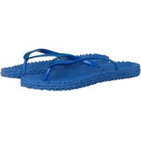 Ilse Jacobsen Damen Glitzer Flip Flop, CHEERFUL01 Zehentrenner, Blau (Blau) - 39 EU