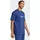 adidas Essentials Linear Single Jersey T-Shirt Dark Blue / White XS