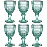 Butlers VICTORIAN 6x Weingläser 230ml Gläser 6 ct