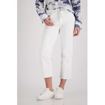 Monari Hose Skinny-fit Weiß 36