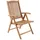 Brafab Veronica Gartenstuhl 60 x 73 x 107 cm braun klappbar