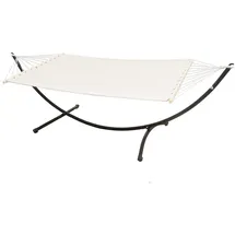 AMANKA Doppel Hängematte 200 x 120 cm Beige