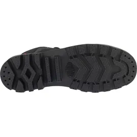 Palladium Pampa Hi Dare II Herren Schwarz/Rot 39