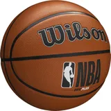 Wilson Basketball Silber/Braun 6