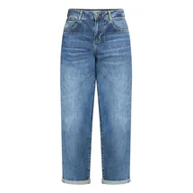 Cartoon Used Look-Jeans mit Waschung 36