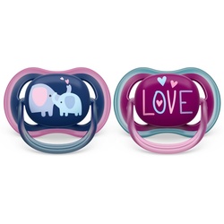 Philips Avent Ultra Air SCF349/22 18m+ Schnuller Elephant 2 St.