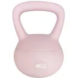 ZhaoCo Soft Kettlebell Iron Sand, Kugelhantel 4kg Stoßsichere Gewichte Freundlich für Boden und Benutzer, Schwunghantel Kugelgewicht Geeignet für Anfänger Hause Kettlebell Training