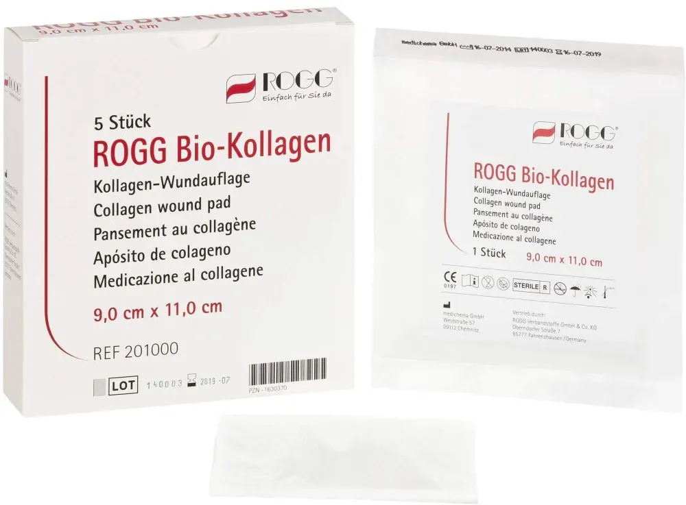 ROGG BIO-KOLLAGEN 9x11 cm 5 St