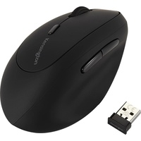 Kensington Pro Fit Ergo Wireless Mouse für Linkshänder, schwarz,