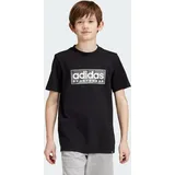 Adidas Camo Linear Kids Graphic T-Shirt Black 152