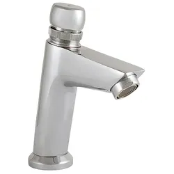 Creavit Wasserhahn selbstschließender Druckknopf Armatur Chrom