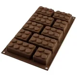 Silikomart Choco Block, Grau, 30 x 17,5 x 3 cm