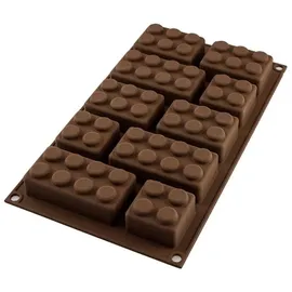 Silikomart Choco Block, Grau, 30 x 17,5 x 3 cm