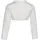 happy girls Bolero aus Satin mit offener Vorderseite, Offwhite, 146