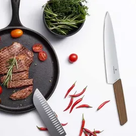 Victorinox Swiss Modern Tranchiermesser 20 cm Nussbaumholz