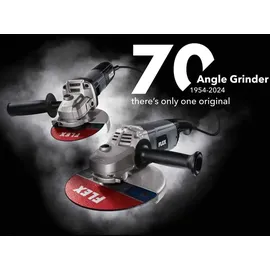 Flex Winkelschleifer L1070 125mm 1100 Watt 70 Jahre Winkelschleifer Edition