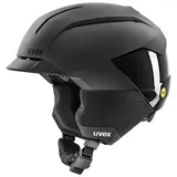 Uvex Levitate MIPS Skihelm (Größe 51-55CM, schwarz)