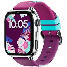 SaveFamily SaveWatch Plus 2 GPS+Cellular 49,8 mm Silber Silikonarmband Maui