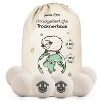 Luana Rose Trocknerbälle für Wäschetrockner -100% Schafwolle, Öko-Freundlicher Weichspüler,