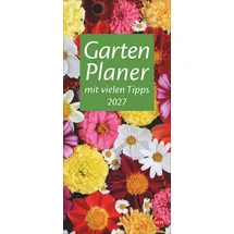 Heye Gartenplaner 2027: Wandplaner mit 12 wunderschönen Naturfotos. Farbenprächtiger Foto-Kalender zum Eintragen. Praktischer Terminkalender für die Wand. 16 x 34,7 cm.