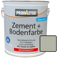 Primaster Zementfarbe und Bodenfarbe 750 ml kieselgrau seidenmatt