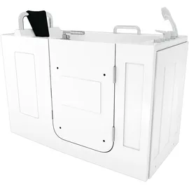 AcquaVapore S07WP-A-R Sitzwanne Badewanne mit Tür 76 x 140 cm