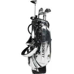 J.Lindeberg Golf Play Standbag silber